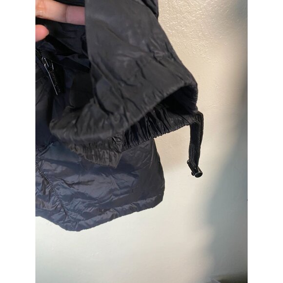 Michael Kors Packable Down Fill Puffer Jacket Coat Women Size Small Black Hooded - Picture 8 of 16